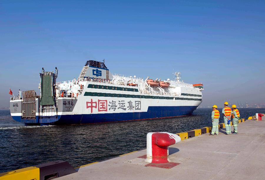 天津港国际邮轮母港码头二期投入使用