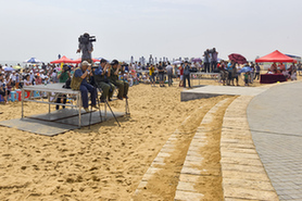 2014年6月1日摄影师拍摄旅游文化节开幕式