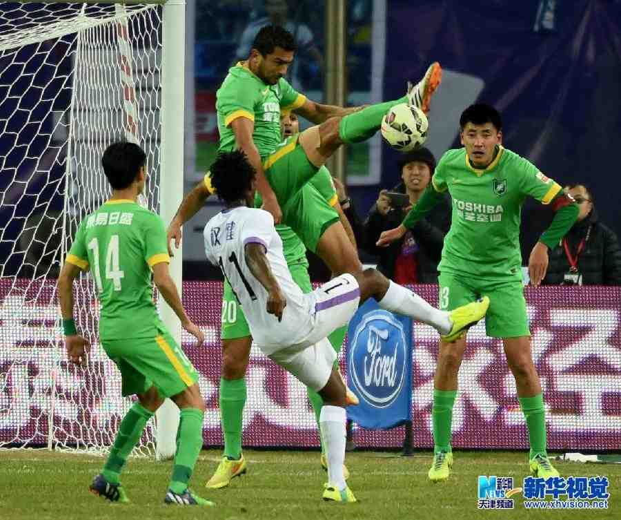 中超联赛:天津泰达平杭州绿城