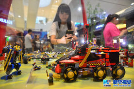 乐高幻影忍者巡展空降天津大悦城