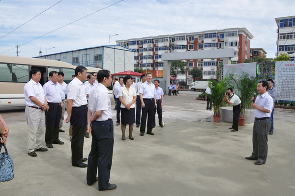 2011年区委互查互看迎检现场