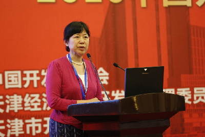 北京大学国家高新技术开发区战略发展研究院副院长董小英作《中关村上市公司战略》专题演讲