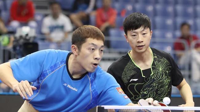 乒乓球--男子双打:马龙\/许昕晋级决赛