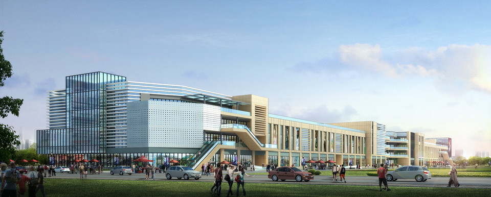 华北城商业步行街