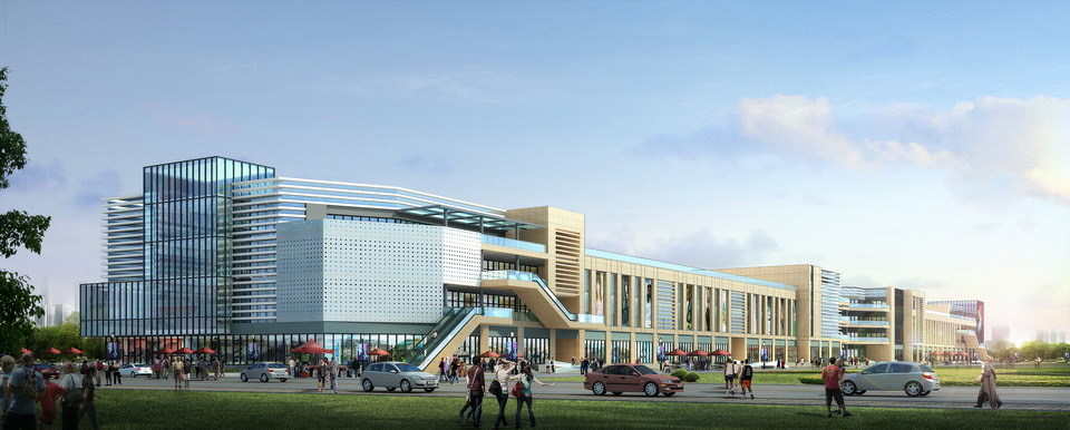 华北城商业步行街