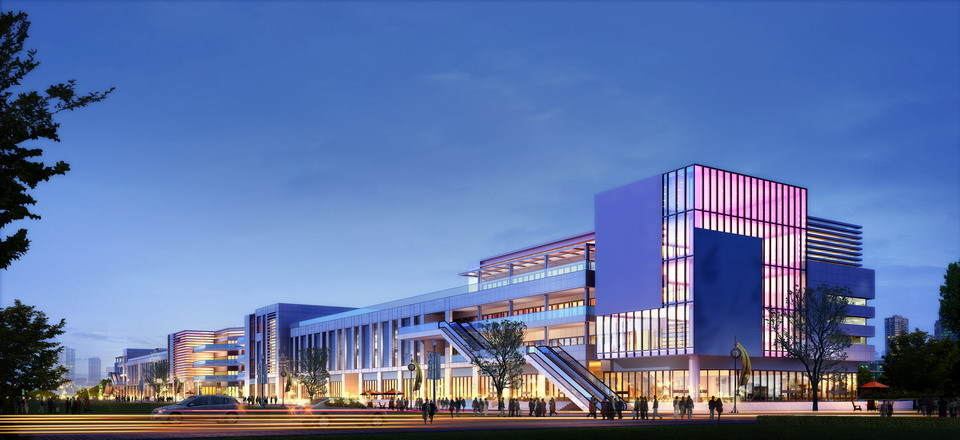 华北城商业步行街