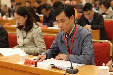 湖北省文明办协调处副处长旷会祥发言