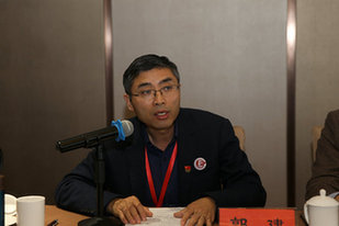 河北志愿者学院执行院长郭建发言