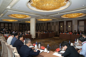 志愿服务专家研讨交流会现场