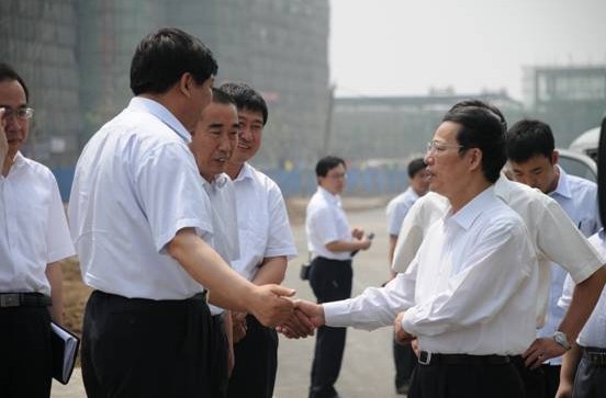 1 市领导全市大联查视察武清时,市委书记张高丽讲到.