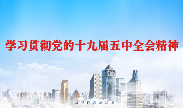 学习贯彻党的十九届五中全会精神