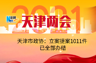 天津市政协：立案提案1011件 已全部办结