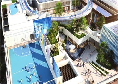 珊瑚海广场实现竣工交付 滨海新区再添一座全新商业项目