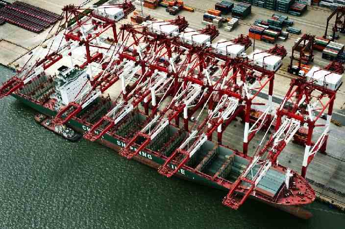 《天津港联盟国际集装箱码头》