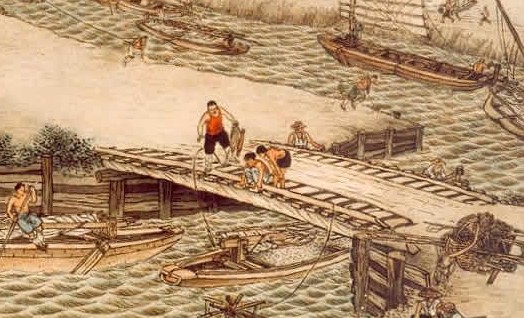 画说天津600年·《天津盐民组图之三》