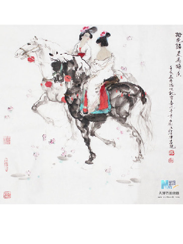 庄征《踏花归来马蹄香》