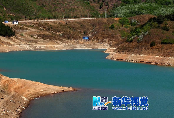 天津蓟县郭家沟再现“塞上水乡”