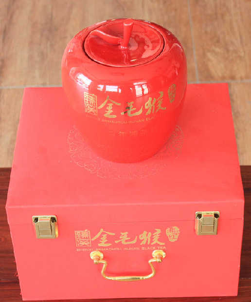 金毛猴湘茶红——鸿运瓶