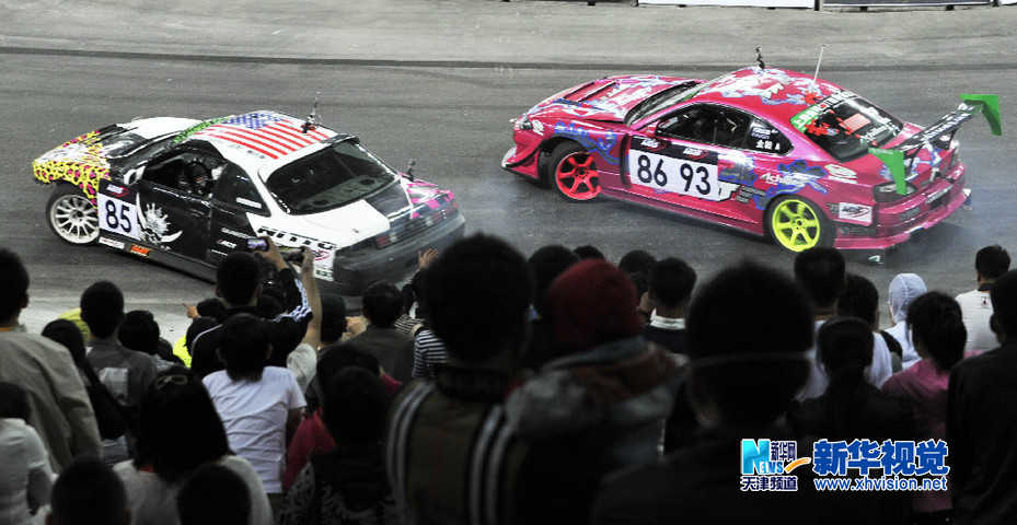 2013世界汽车漂移赛天津大奖赛开赛
