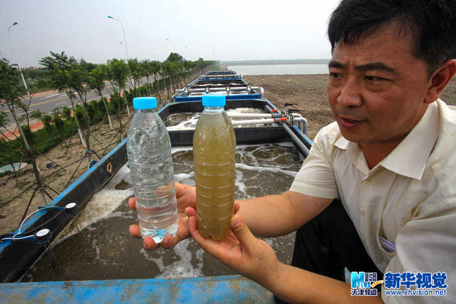 移动式“污水处理厂”亮相滨海新区