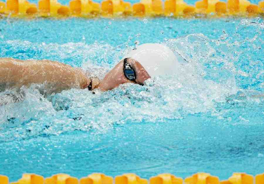 东亚运动会——游泳：唐奕获得女子100米自由泳冠军