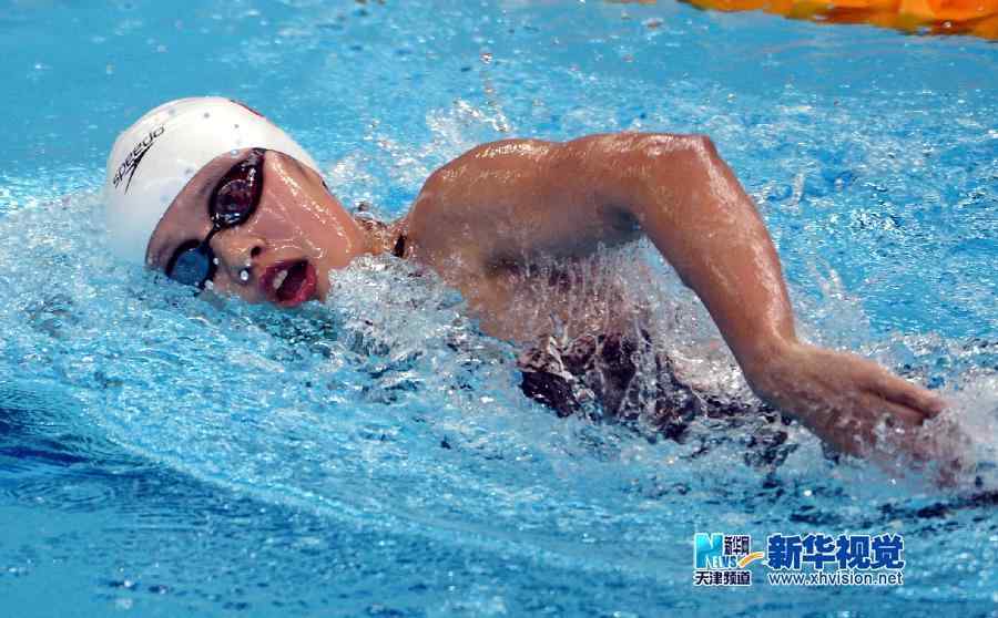 东亚运动会——女子400米自由泳：邵依雯夺冠
