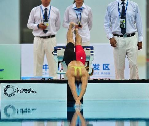 东亚运动会女子100米蛙泳：史婧琳获得亚军