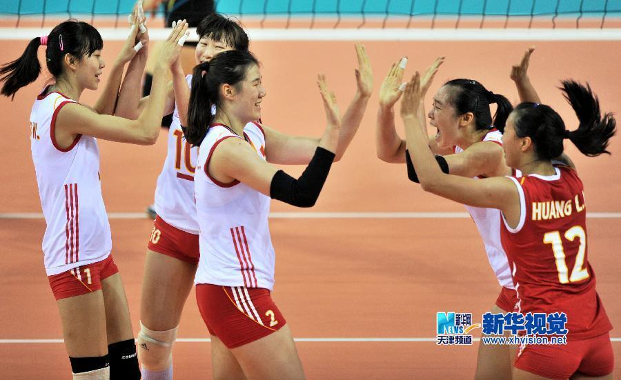 东亚运动会排球——中国女排夺冠