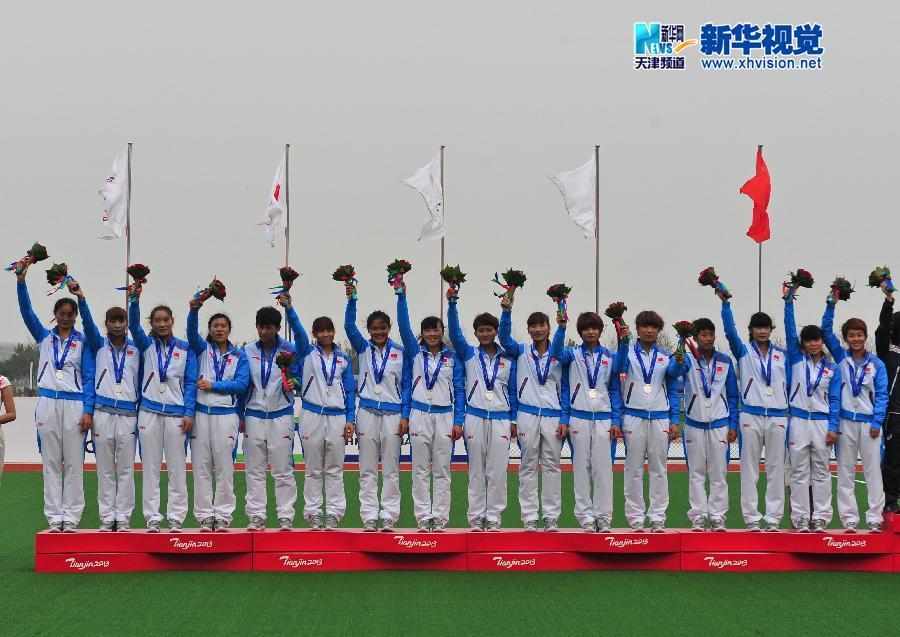 东亚运动会——曲棍球：中国队获得女子曲棍球亚军