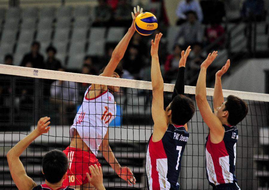 东亚运动会——排球：中国队获得男子比赛季军