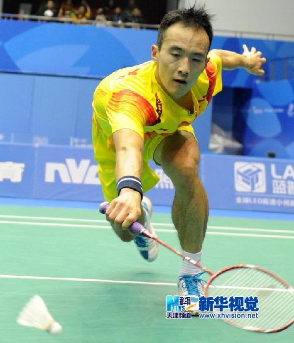 东亚运动会——羽毛球：杜鹏宇获男单打冠军