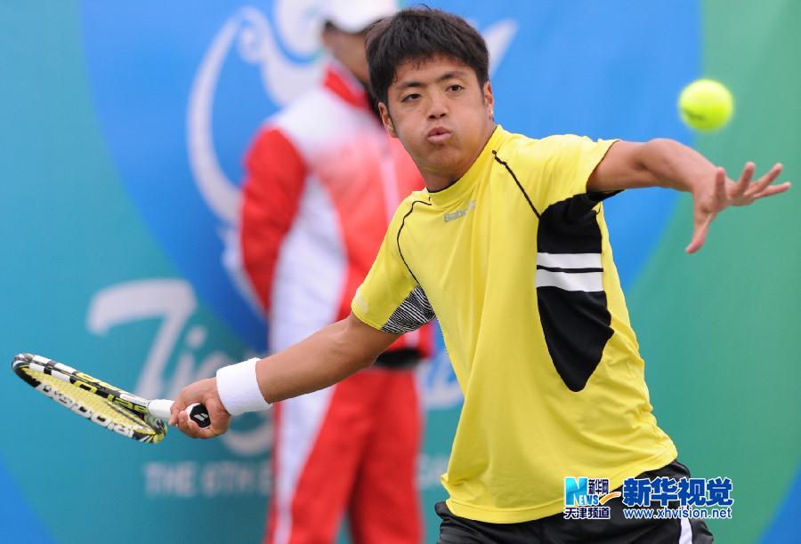 东亚运动会——网球：日本选手获男单冠军