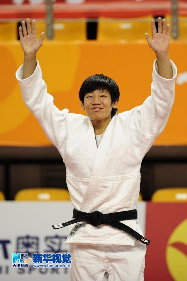东亚运动会——柔道：陈飞获女子70公斤级冠军