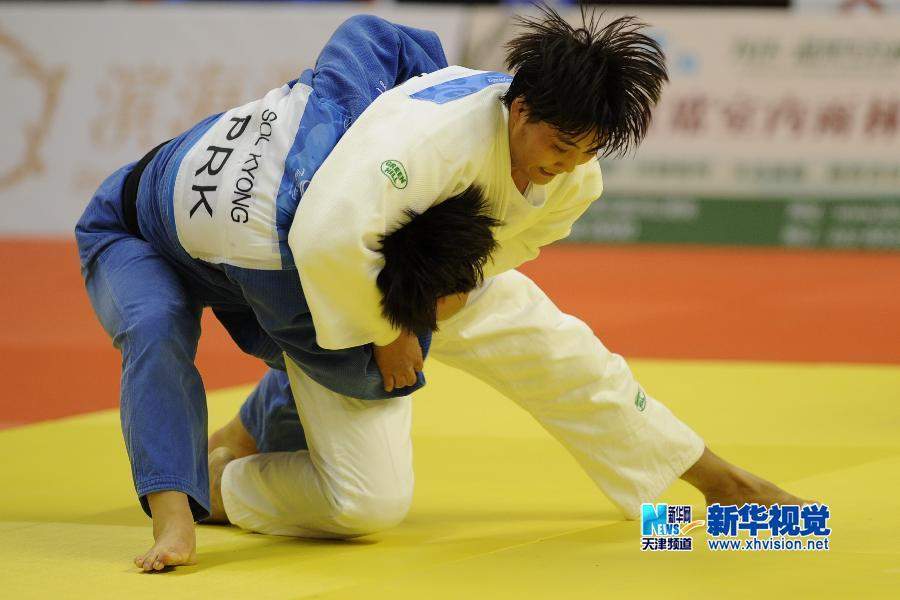 东亚运动会——柔道：张洁获女子70-78公斤级冠军