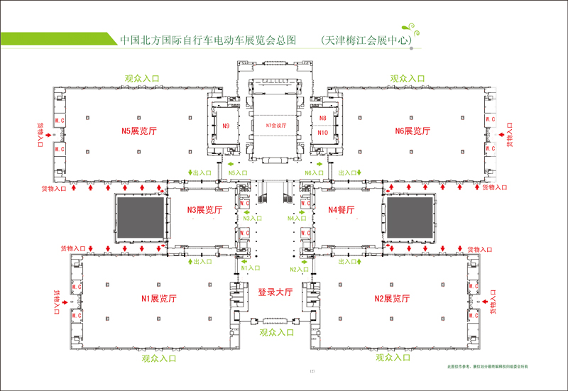 梅江国际会展中心展馆图示