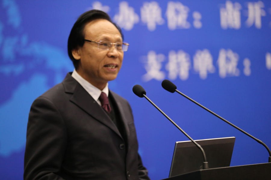 中国集团公司促进会常务副会长张重庆致辞